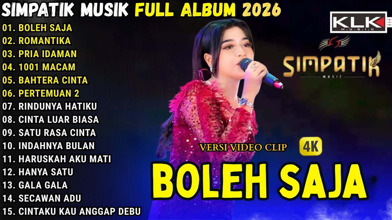 BOLEH SAJA - RIA AMELIA - SIMPATIK MUSIK FULL ALBUM TERBARU 2026