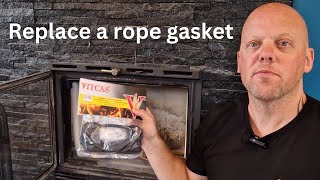 Replacing Your Wood Burning Stove's Rope Gasket Is Simple!
