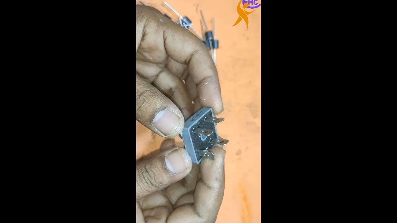 How to make diode rectifier? - YouTube