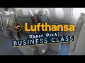 Lufthansa 747-400 Upper Deck Business Class