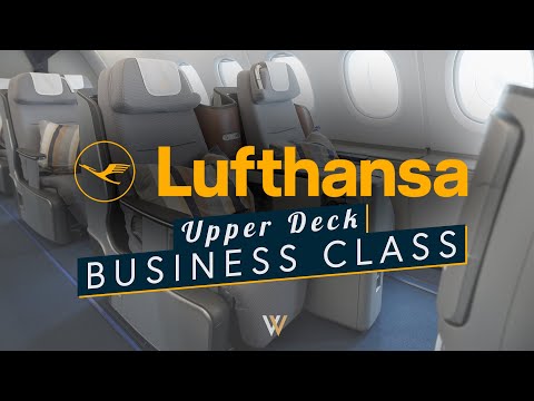 Lufthansa 747-400 Upper Deck Business Class