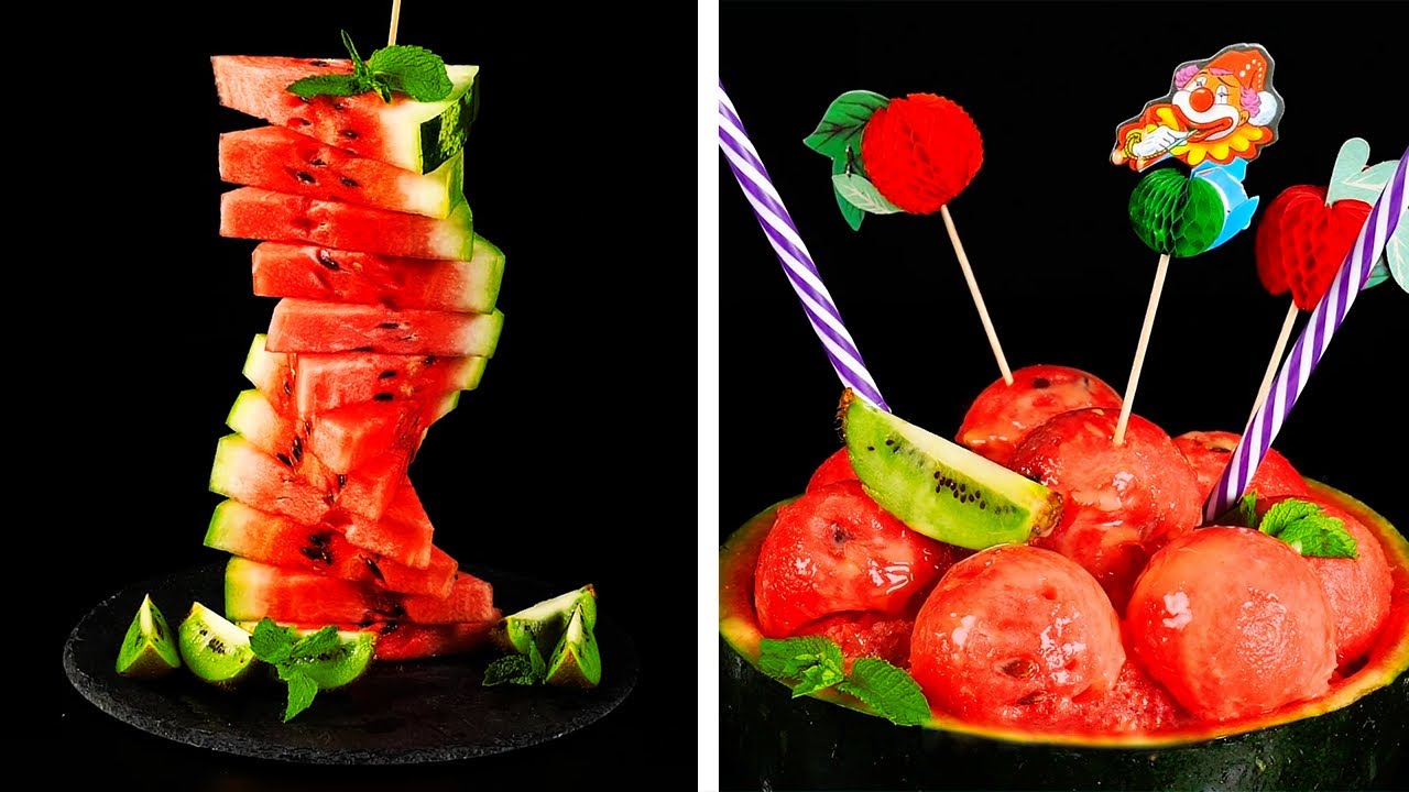 38 INTERESSANTE WEGE EINE WASSERMELONE ZU ESSEN