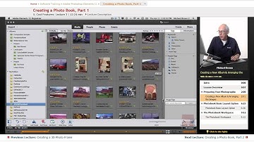 "Creating a Photo Book" | Adobe Photoshop Elements 11 with Educator.com