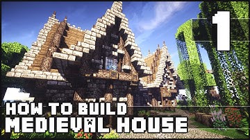 Minecraft - How to Build : Medieval House - Part 1