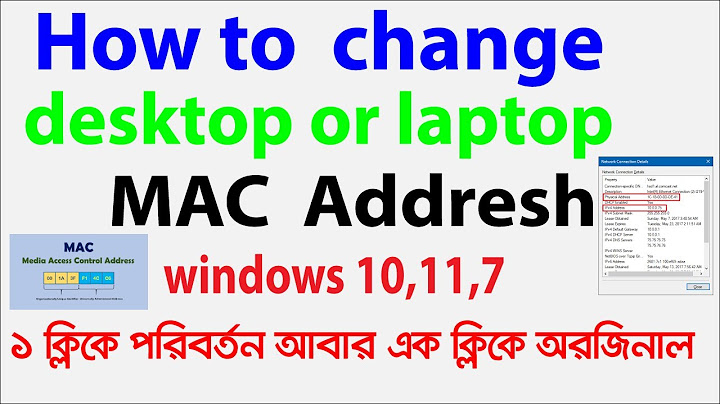 Can MAC addresses be changed with software?