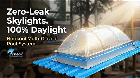 Norikool Daylighting System | Zero-Leak Skylights for Metal Buildings | 100% Natural Light Solution