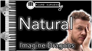Natural - Imagine Dragons - Piano Karaoke Instrumental