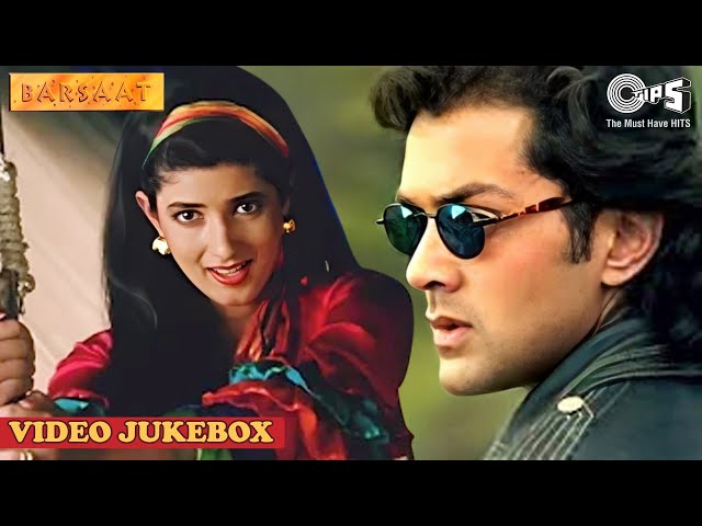 Barsaat Video Jukebox | Bobby Deol, Twinkle Khanna | Kumar Sanu, Alka, Sadhana Sargam, Sonu Nigam class=