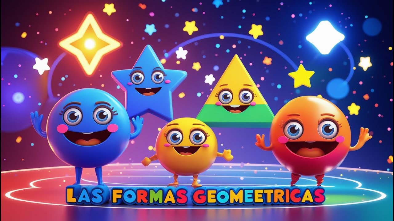 El Baile de las Formas | Aprende Jugando con las Formas Geométricas ...