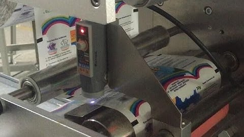 How to setting Horizontal packing machine magic eye (eye mark) for color mark tracking & bag length