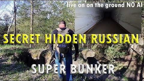 Huge Russian secret underground command bunker