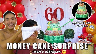 Surprising my Mom's' Birthday (MONEY CAKE & MORE) Umiyak sya | Boy Tapang ?️