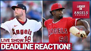 LIVE REACTION: Angels DEAL at MLB Trade Deadline: José Soriano to Blue Jays, Jo Adell to Guardians