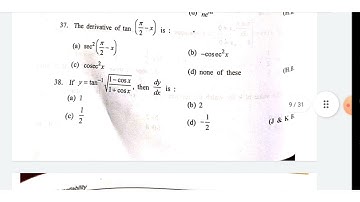 12th Class.Ch-5&6(continuity and differentiability) Part-3 By Neeraj Sharma #pseb#cbse#mcqs