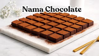 Failproof Nama Chocolate recipe 🍫 (Royce Copycat)