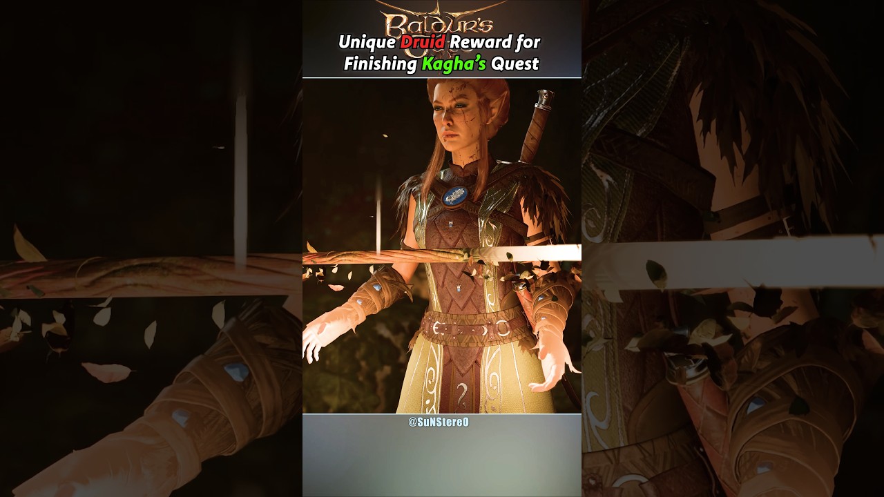 Unique druid reward for finishing Kagha’s quest - Baldur's Gate 3