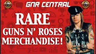 Guns N' Roses Rare Collectables & Cool Memorabilia! Appetite for Destruction/Use Your Illusion Era