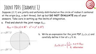 [5. Multiple RVs] 5.2 Joint Continuous Distributions