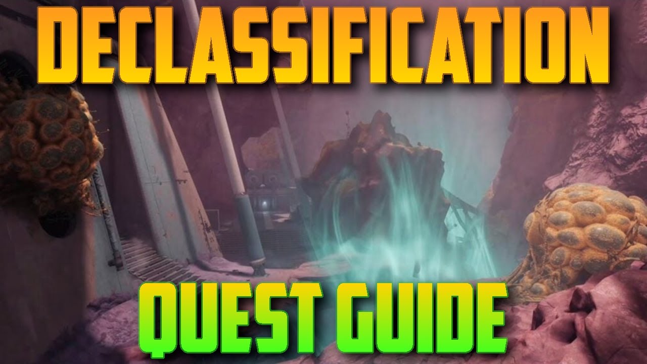 Declassification Side Quest Guide (bug fix in description) | Destiny 2 ...