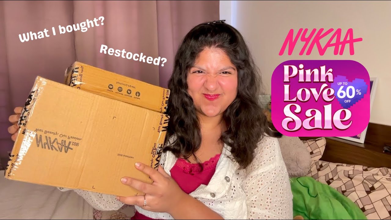 SHARING MY INSECURITIES🥲 + NYKAA HAUL 🩷✨