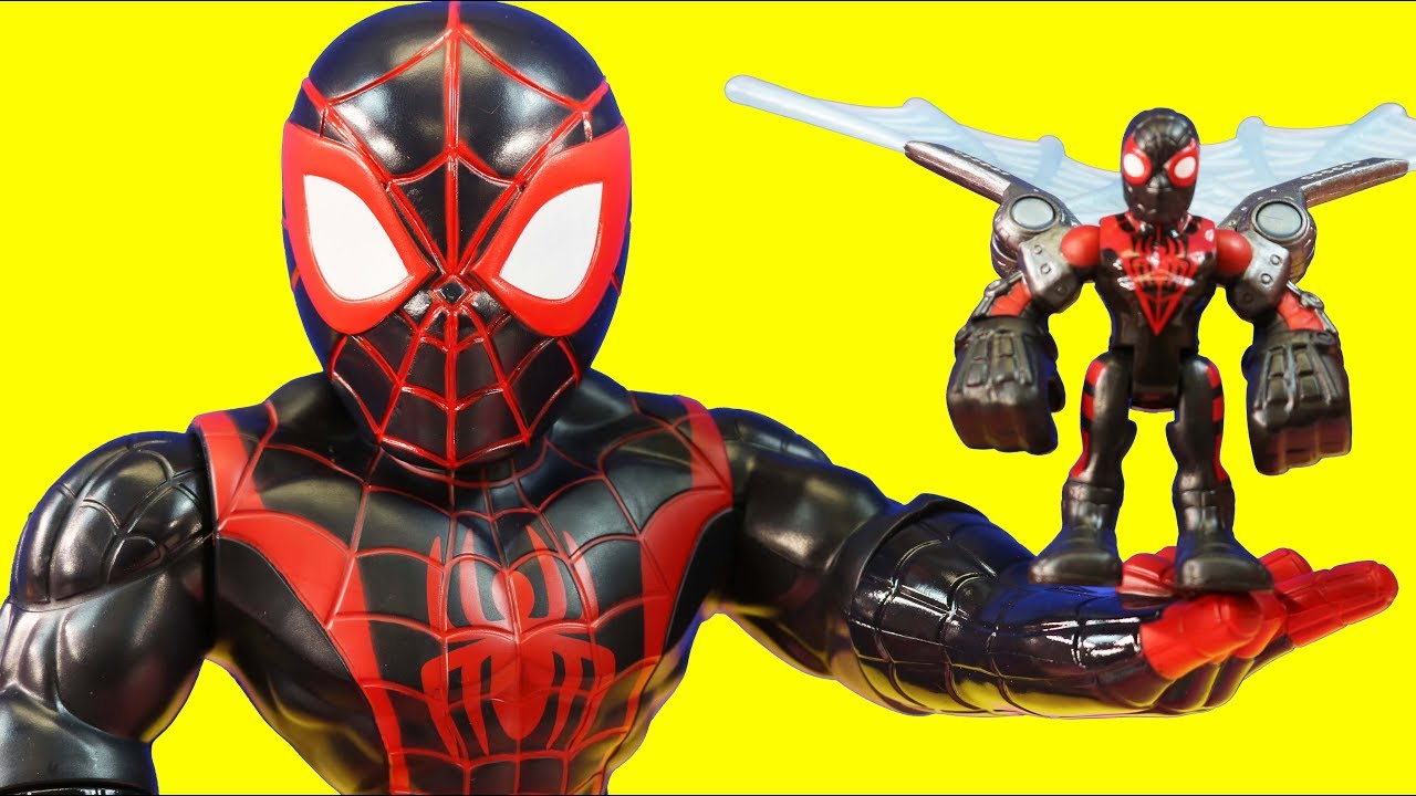 Marvel Super Hero Adventures Spider Man kid Arachnid Marvel Rhino nouveau