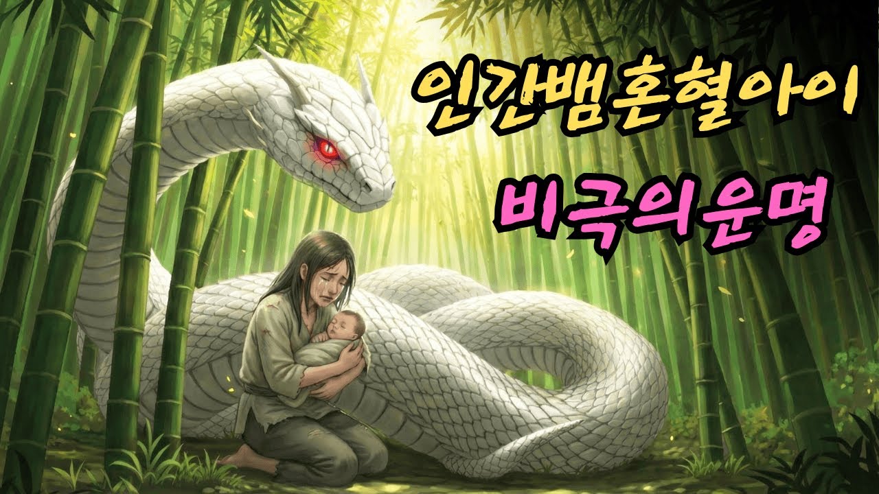 인간과 뱀의 혼혈 아이의 운명은 어떻게 될까요 | 민담 | 전설 | 설화 | 옛날이야기