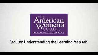 Understanding the Learning Map Tab