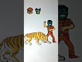 wrong head change 🙈🙊little chingm hulk batman #art #shorts #shortvideo #youtubeshorts