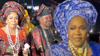 See Who Storm Fathia Balogun Premiere Efunroye In Lagos 