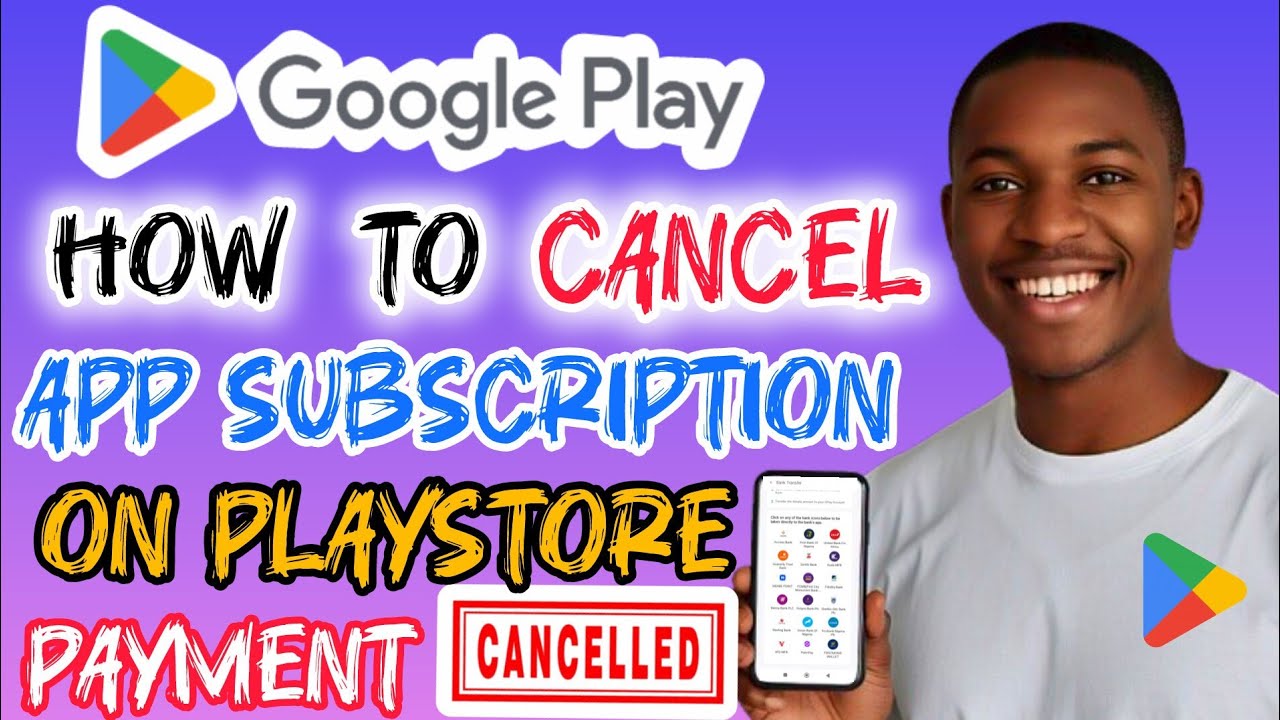 How to Cancel App Subscription on Google Playstore | Cancel Payment ...
