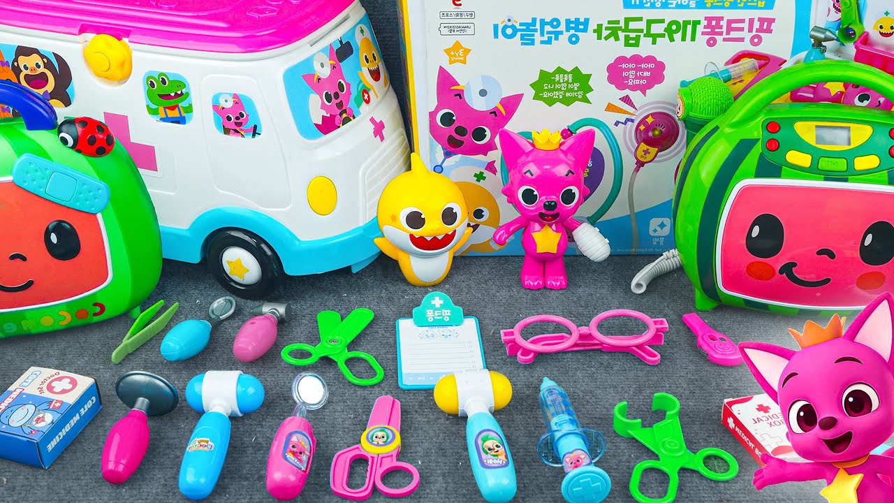 17 Minutes Satisfying with Unboxing Doctor Toys Playset, Ambulance Toys Review | Tana Toys ASMR