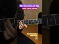 The Nearness Of You - Chord Melody Guitar Lesson #shorts