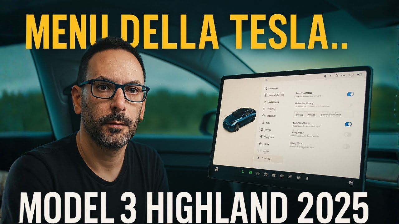 Tesla Menù 2025: Guida Completa a Tutte le Funzioni (spiegate bene!)