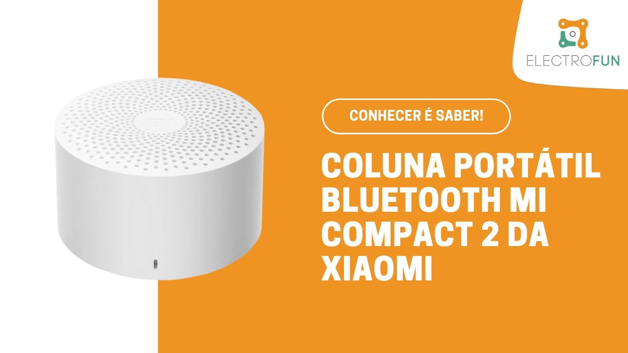 Coluna Bluetooth Portátil Mi Compact 2 Xiaomi - ElectroFun.pt