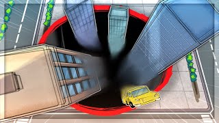 I Ended All Life With A Giant Black Hole In Hole.io