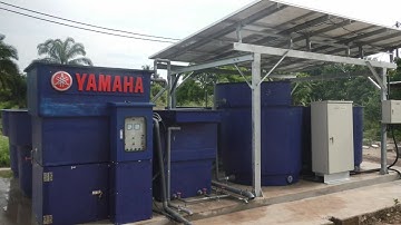 Yamaha Clean Water Supply System - Flow from preliminary survey to completion of installation