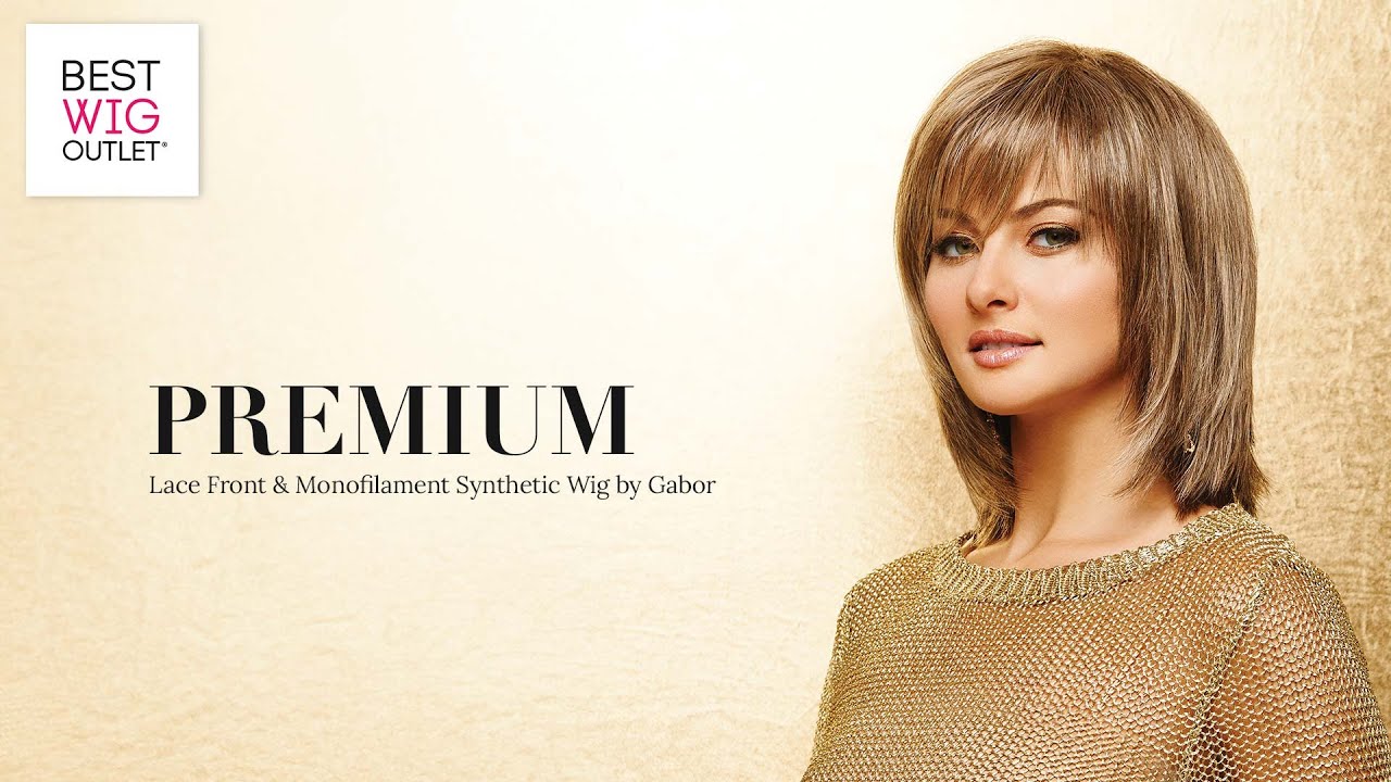 Premium | Lace Front & Monofilament Synthetic Wig by Gabor (EG31003)