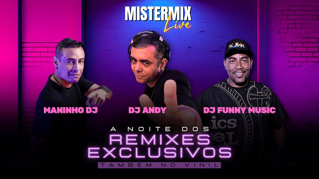MISTERMIX LIVE 🔊 DJ ANDY 🔥 MANINHO DJ 🔥DJ FUNNY MUSIC 🔥O MELHOR DOS ANOS 80 90 2000 🎧🔥