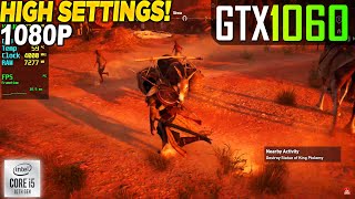 Assassins Creed Origins GTX 1060 - 1080p High,