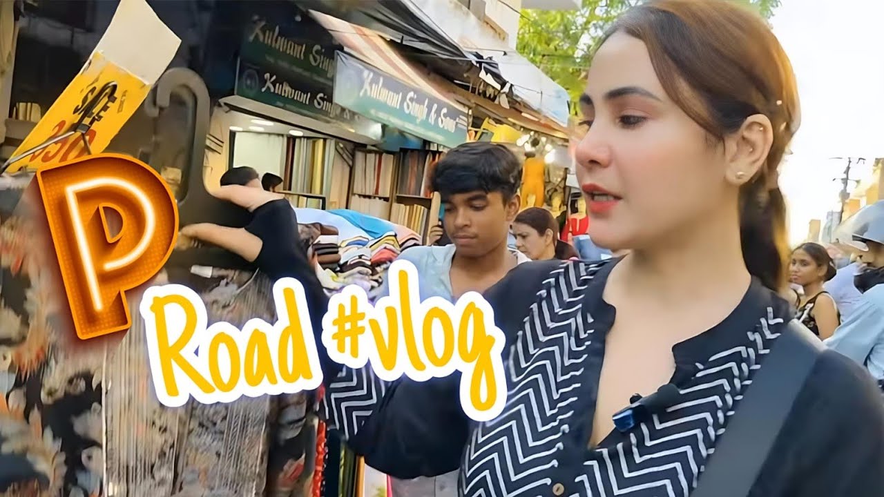 #P ROAD MARKET VLOG!! #KANPUR #SHOPPING!! #apsaravlog