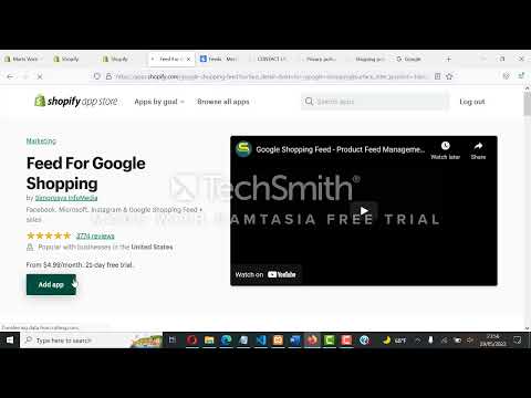 méthode shopify Google merchant 2022