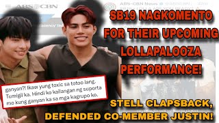 Breaking Stell Clapsback To Toxicity Sb19 On Their Lollapalooza Performance Esbi Updates