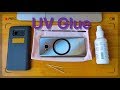 КАК СНЯТЬ защитное стекло на УЛЬТРАФИОЛЕТОВОМ клее? HOW to REMOVE protective glass on the UV glue?