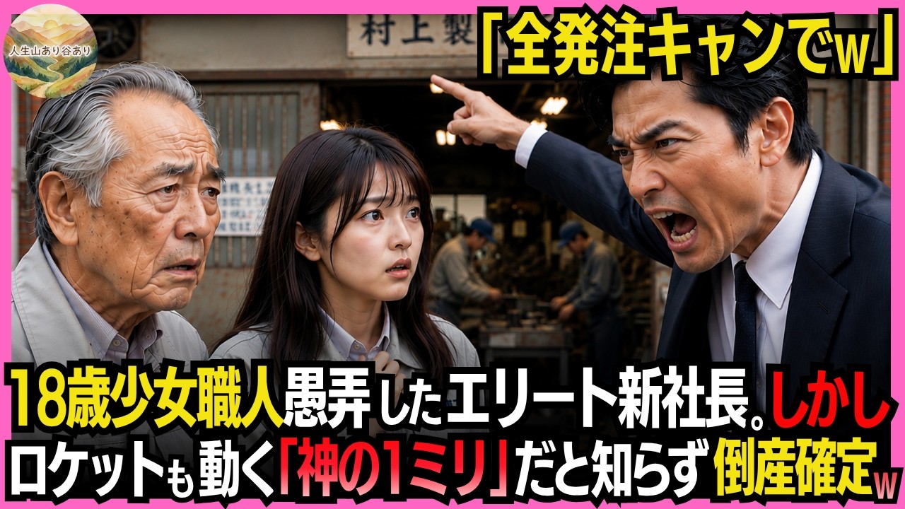 「この18歳の小娘が、巨大企業を潰すとは思わなかっただろう。東洋重工業の新社長は、祖父の工場から全ての取引を打ち切ると宣言し、私が必死に用意した強度データを屑籠に投げ捨てた。『年が若いほど数字が軽い。小娘は黙って座ってろ』と嘲笑され、祖父は隣で唇を噛んでいた。私は何も言い返せず、ただ資料を拾い集めるだけだった。でも、あの日の屈辱を私は絶対に忘れなかった。そして、私はあの契約書に、もう一つの名...