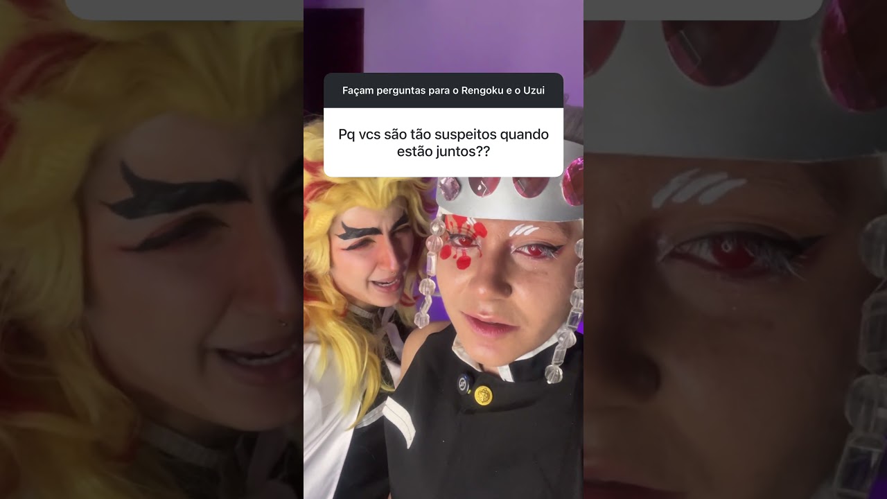 UZUI E RENGOKU RESPONDEM!! #cosplay #kimetsunoyaiba @Nandalorenzine