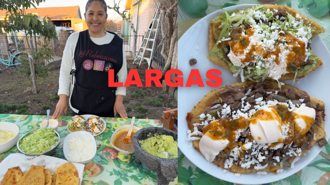 RECETA DE LARGAS