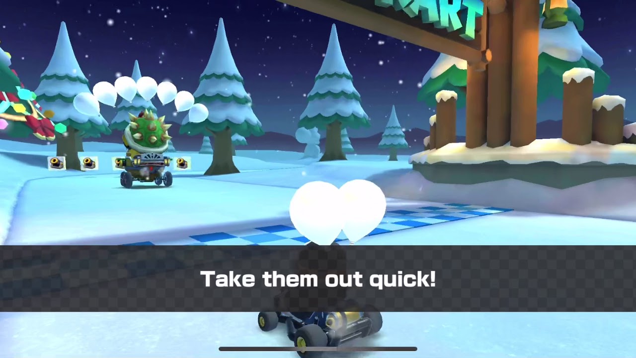 Mario Kart Tour - Take them out quick!