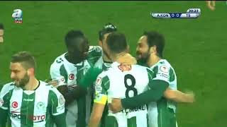 Atiker Konyaspor 1-0 Trabzonspor Gol: Ali Çamdalı 27.12.2017