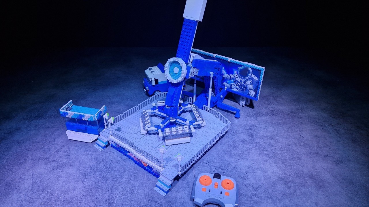 LetsGoRides Pegasus16 *** Manège / Attraction Foraine en Lego ***