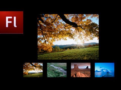 Flash Tutorial: Create a Simple Image Gallery! -HD-